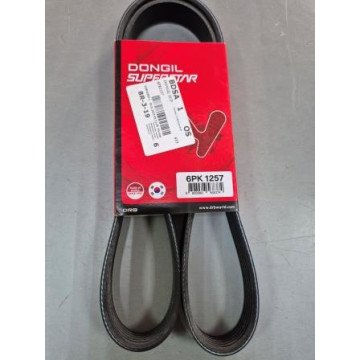 Ремень навесного оборудования под 1 ролик  для Hyundai Solaris